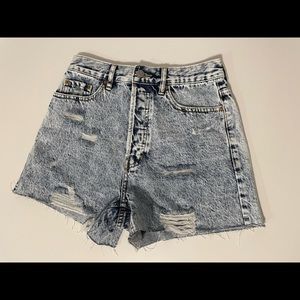 Pacsun Ultra High-Rise Vintage Short Size 25